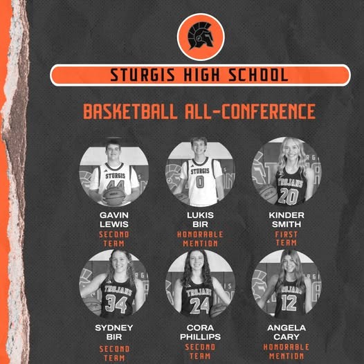 Sturgis hoops players named All Conference